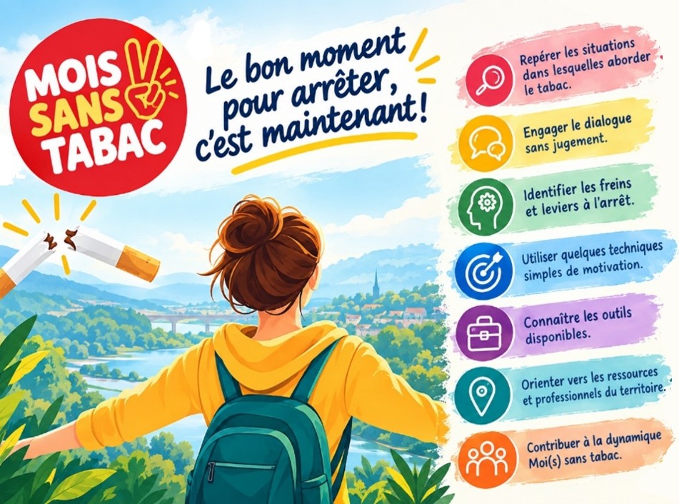 🚭​Sensibilisation Moi(s) Sans Tabac : inscriptions ouvertes !